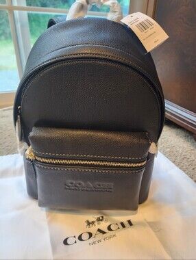 coach black mini charlie backpack Coach | Bags | Coach Mini Charlie Backpack In Zebra F3933